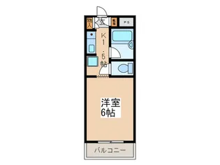 ルミョールII【3階】の間取り