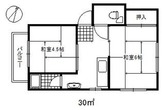 新堂マンション【3階】の間取り