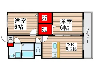 コンフォ-ル瑞江VI【1階】の間取り