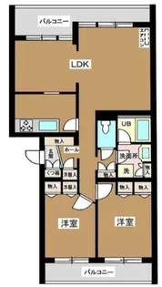 瀬田ハウス【3階】の間取り