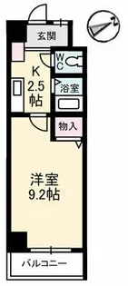 エスペランサNSコート【3階】の間取り