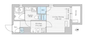 LA REINA ICHIGAYA KAGACHO【2階】の間取り