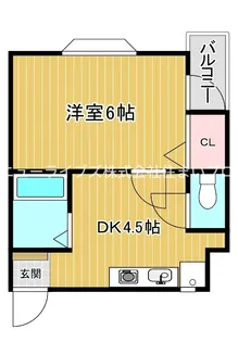 シャリエ城垣【2階】の間取り