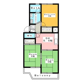 Nextマンション【4階】の間取り