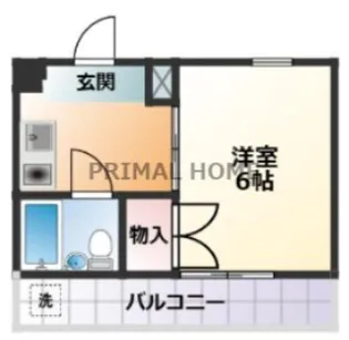 マリーナハウス横浜I番館【2階】の間取り