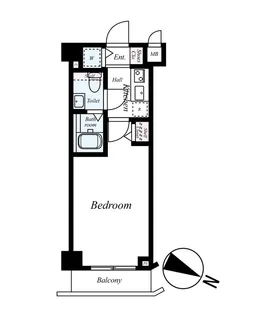 グリフィン・南蒲田アクトシティ【6階】の間取り