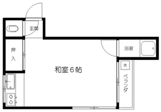 文京ハイツ【1階】の間取り