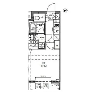 La Douceur秋葉原【11階】の間取り