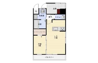 アヴァンサ北日吉【5階】の間取り