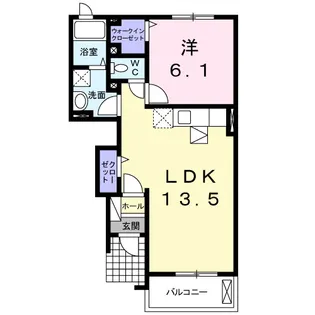 ダンデライオン【1階】の間取り