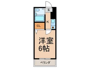 協和コ-ポ9【2階】の間取り