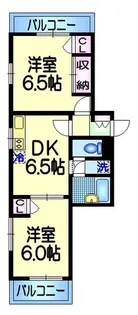 サニーパーク【2階】の間取り
