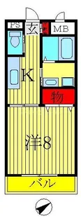 フォアサイトYUKI【2階】の間取り