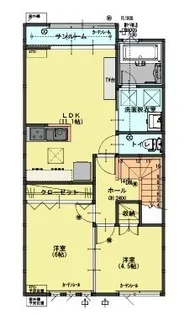 グランデ直江津駅前【2階】の間取り