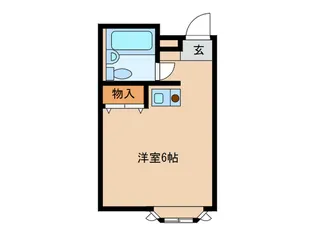 コーポ朝風【2階】の間取り