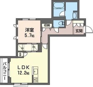 エスペランサ南篠崎【2階】の間取り