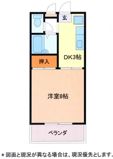 ウエストコーポ【2階】の間取り