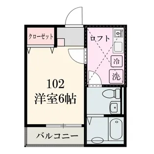 プレリュード三ツ沢公園【1階】の間取り