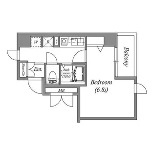 インプルーブ大塚【2階】の間取り