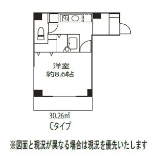 ドミール雑司が谷【3階】の間取り