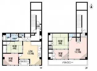 有田ビル【4階】の間取り