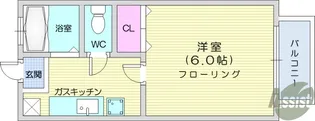 アーバンハイツ百合ヶ丘壱番館【2階】の間取り