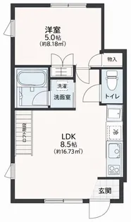 Aurora【1階】の間取り