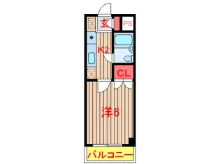 アミー習志野台【2階】の間取り