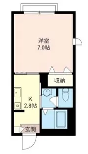 サンク・久我山【1階】の間取り