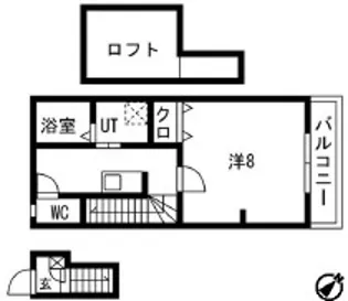 あんしん+明神町【1階】の間取り