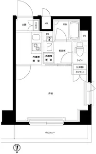 ルーブル両国弐番館【10階】の間取り