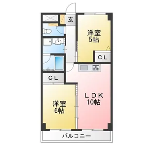 カーサ・トルナーレ【2階】の間取り