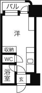 アン・セリジェ壱番館【2階】の間取り