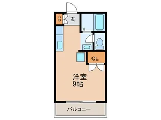 梅田スカイサイド【3階】の間取り