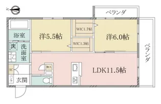 (シニア限定)ヘーベルヴィレッジ南浦和IV~春夏秋冬~【3階】の間取り