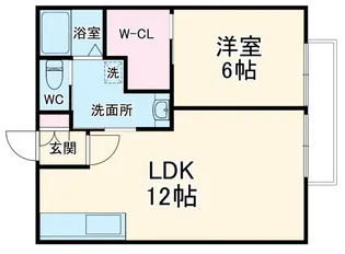パールガーデン川越E【2階】の間取り