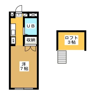 ヴィラ・アベニュー【3階】の間取り