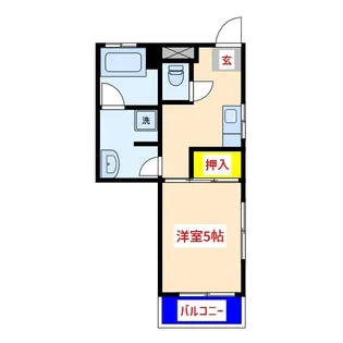 センタービル【2階】の間取り
