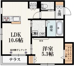 ドーマ吉祥寺【1階】の間取り