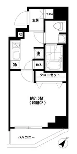 悠oshiage【3階】の間取り
