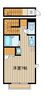メゾンフォルテ【2階】の間取り