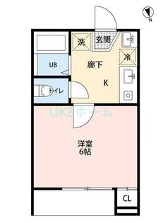 BlueTerrace松戸【2階】の間取り