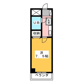 あさひレジデンス高崎鞘町【2階】の間取り