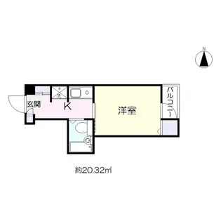 ティーホームズ新大阪【3階】の間取り