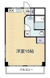 ハイツスターサンシャイン【2階】の間取り