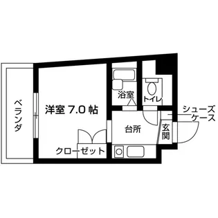 ROSE HILL【1階】の間取り