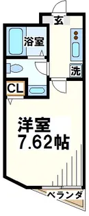 メゾネットニイドメ【1階】の間取り