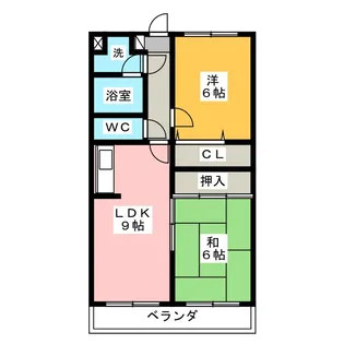 アネックス・ヤマイチII【1階】の間取り