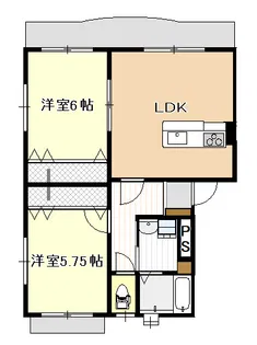 レジェン嵐山【3階】の間取り