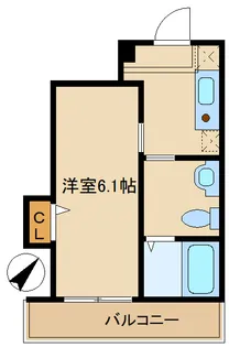 Portside Willow【3階】の間取り